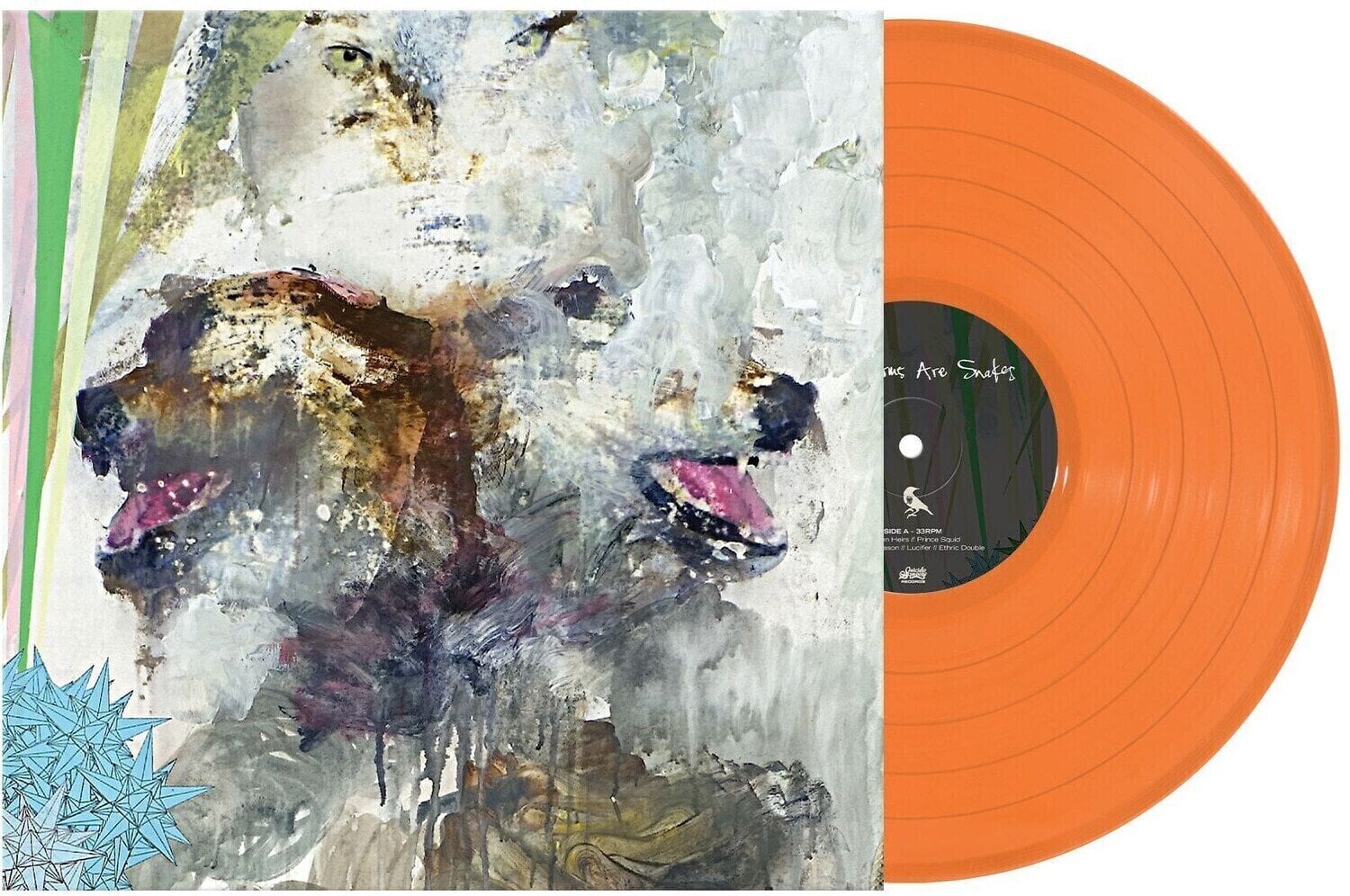 LP deska These Arms Are Snakes - Tail Swallower And Dove (Limited Edition) (Orange Pedialyte Coloured) (LP)