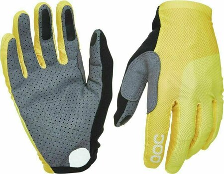 guanti da ciclismo POC Essential Print Sulphite Yellow L guanti da ciclismo - 1