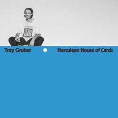 Disco in vinile Trey Gruber - Herculean House Of Cards (Limited Edition) (Blue Coloured) (2 LP)