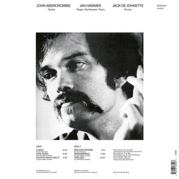 LP ploča John Abercrombie & Jan Hammer & Jack DeJohnette - Timeless (Reissue) (180 g) (LP) - 1