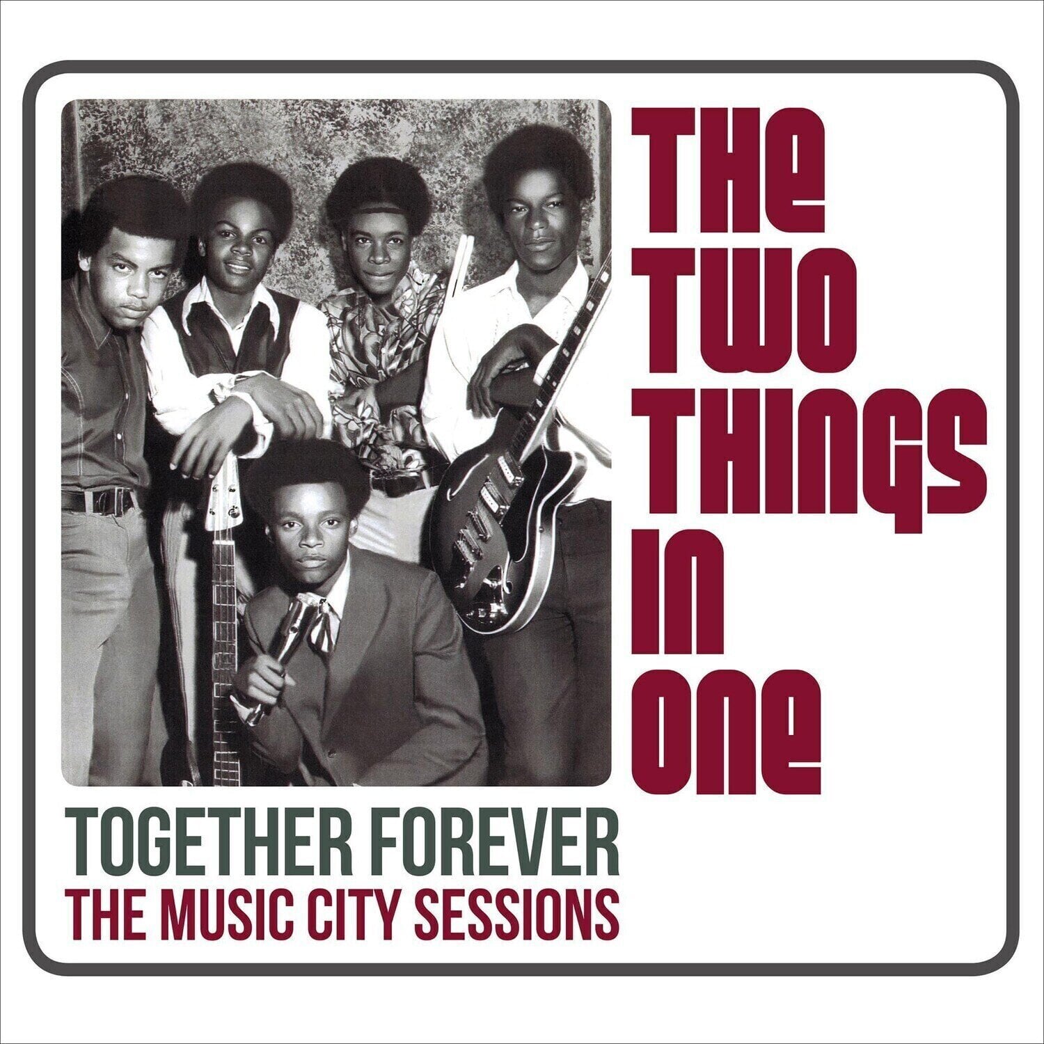 LP ploča The Two Things In One - Together Forever - The Music City Sessions (Red Coloured) (LP)