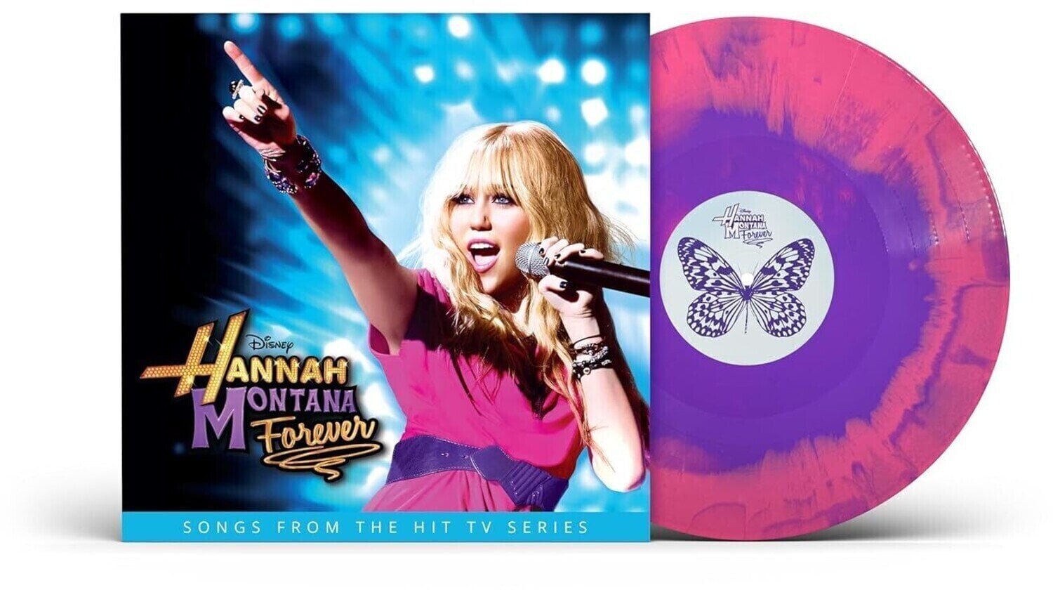 LP ploča Hannah Montana - Hannah Montana Forever (Pink & Purple Swirl Coloured) (LP)