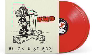 Schallplatte KMD - Bl_ck B_st_rds (Reissue) (Red Coloured) (2 LP)