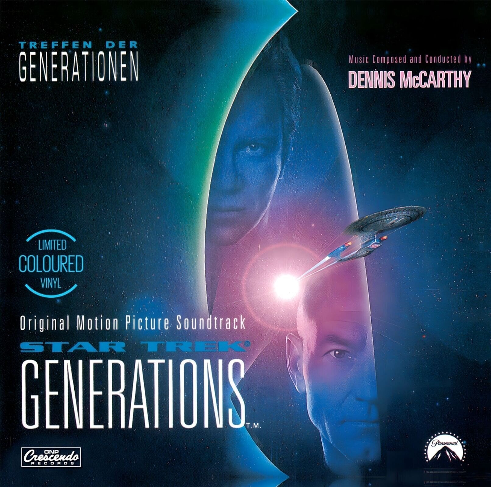 Vinilinė plokštelė Dennis McCarthy - Star Trek Generations - Original Motion Picture Soundtrack (Coloured) (LP)