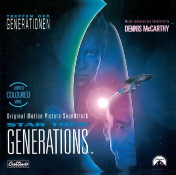 Vinilinė plokštelė Dennis McCarthy - Star Trek Generations - Original Motion Picture Soundtrack (Coloured) (LP) - 1