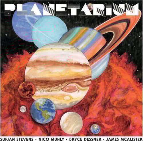 LP deska Sufjan Stevens & Nico Muhly & Bryce Dessner & James McAlister - Planetarium (2 LP)