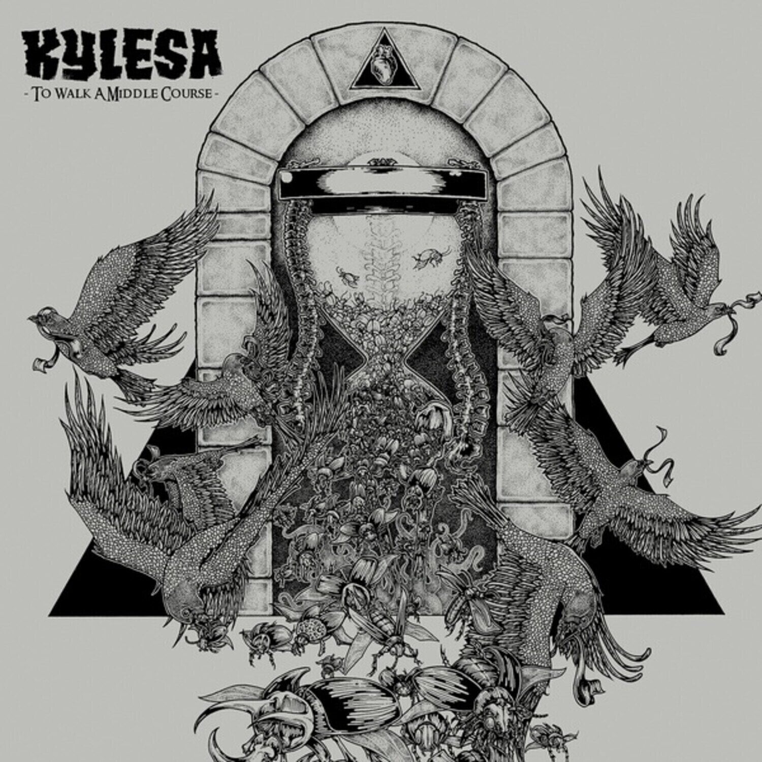 Грамофонна плоча Kylesa - To Walk A Middle Course (Limited Edition) (Transparent Splatter Fuchsia / Blue Coloured) (LP)