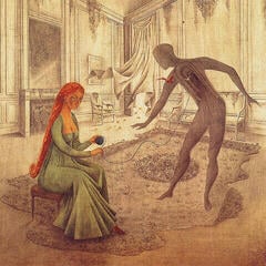 Vinyl Record Vessel - Queen Of Golden Dogs (Golden Orange Coloured) (LP)