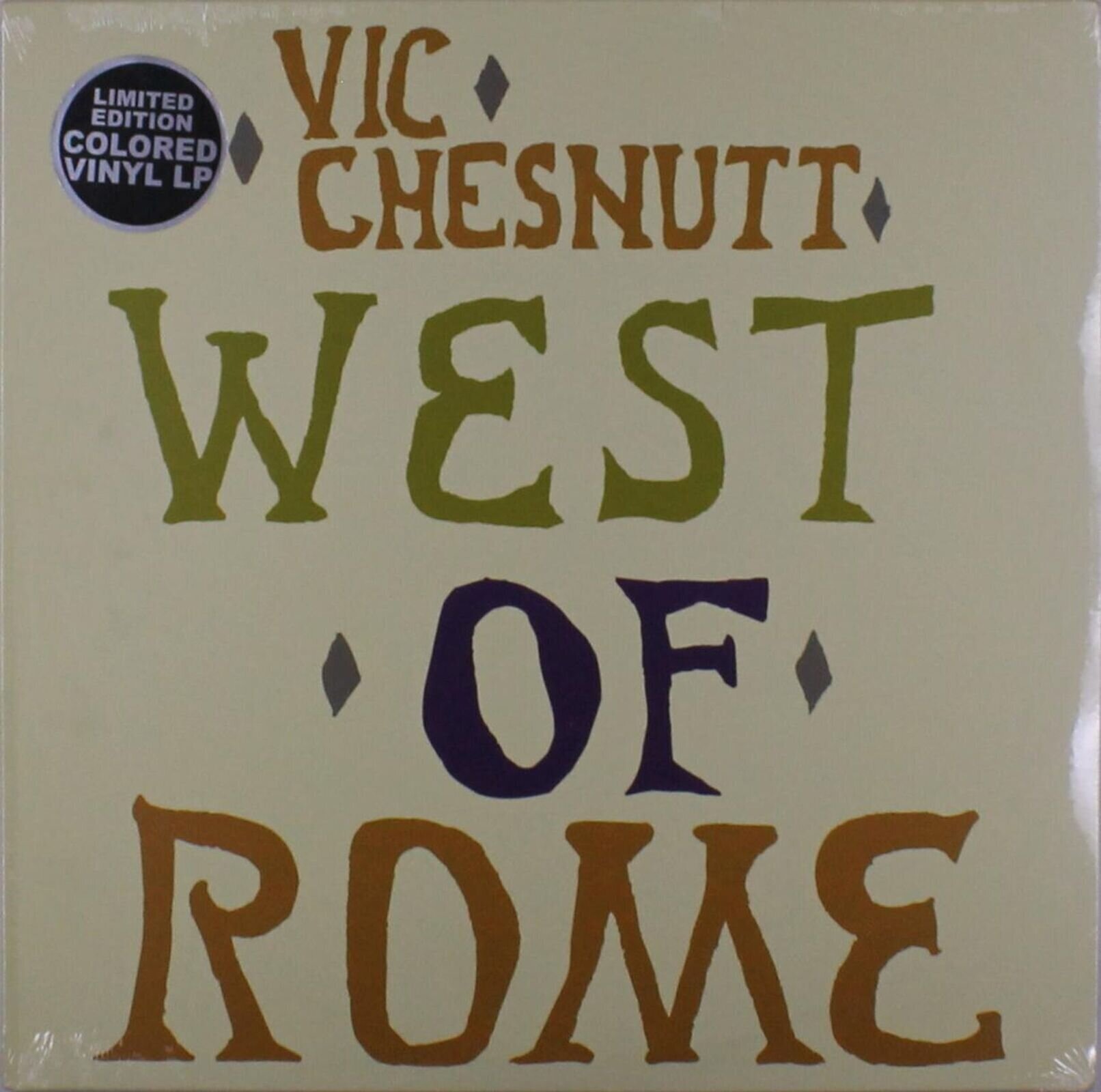 Disco in vinile Vic Chesnutt - West Of Rome (Limited Edition) (Silver and Lavender Coloured) (2 LP)
