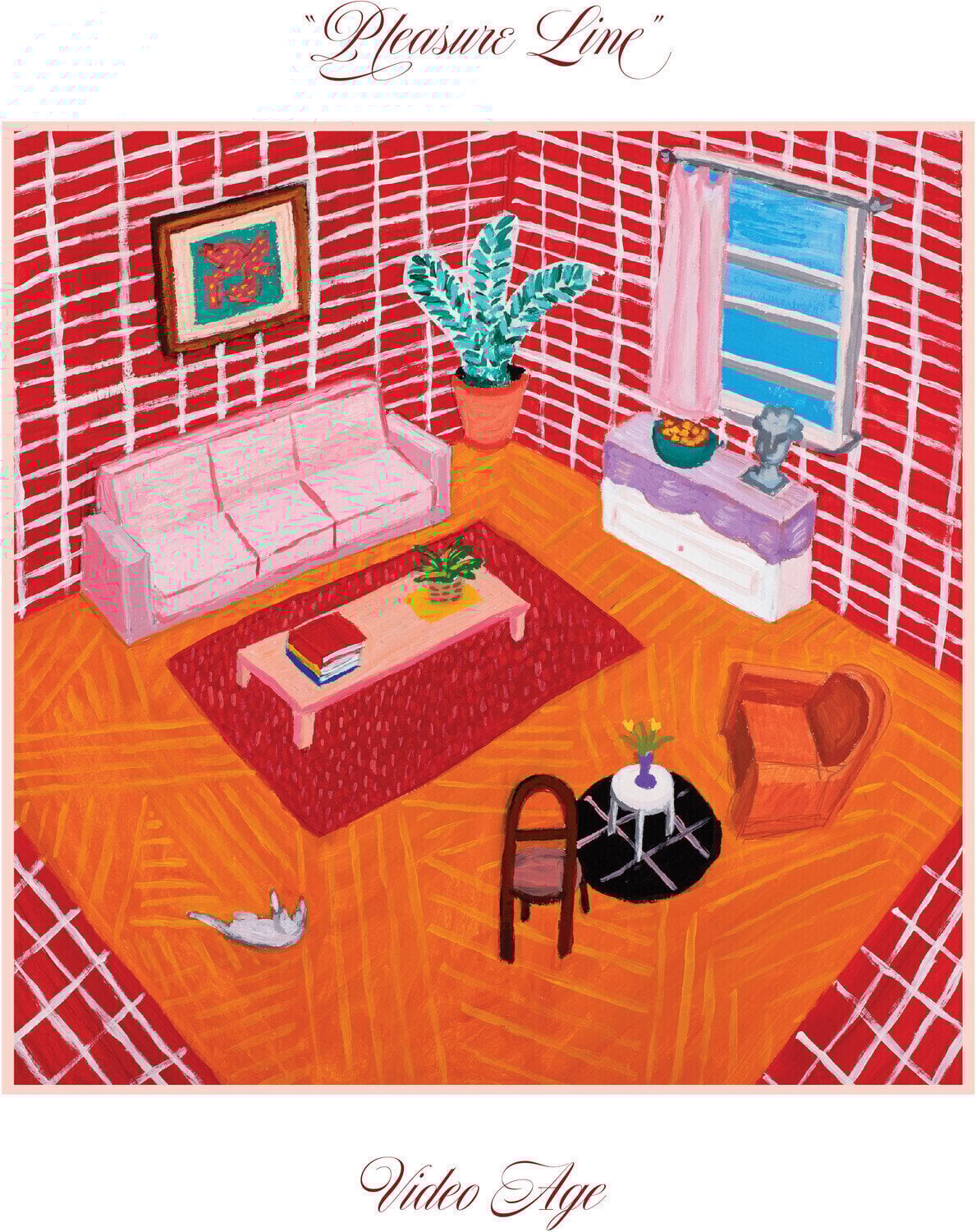 Disque vinyle Video Age - Pleasure Line (Limited Edition) (Purple Royalty Coloured) (LP)