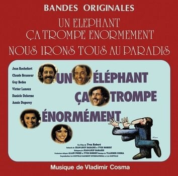 Schallplatte Vladimir Cosma - Un Éléphant Ça Trompe Énormément / Nous Irons Tous Au Paradis (Reissue) (LP) - 1