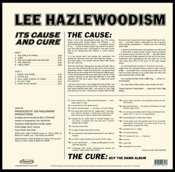 LP ploča Lee Hazlewood - Lee Hazlewoodism - Its Cause And Cure (Reissue) (LP) - 1