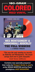 Vinyl Record Wes Montgomery & Cannonball Adderley - The Poll Winners (Red Coloured) (LP)