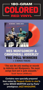Vinyl Record Wes Montgomery & Cannonball Adderley - The Poll Winners (Red Coloured) (LP) - 1