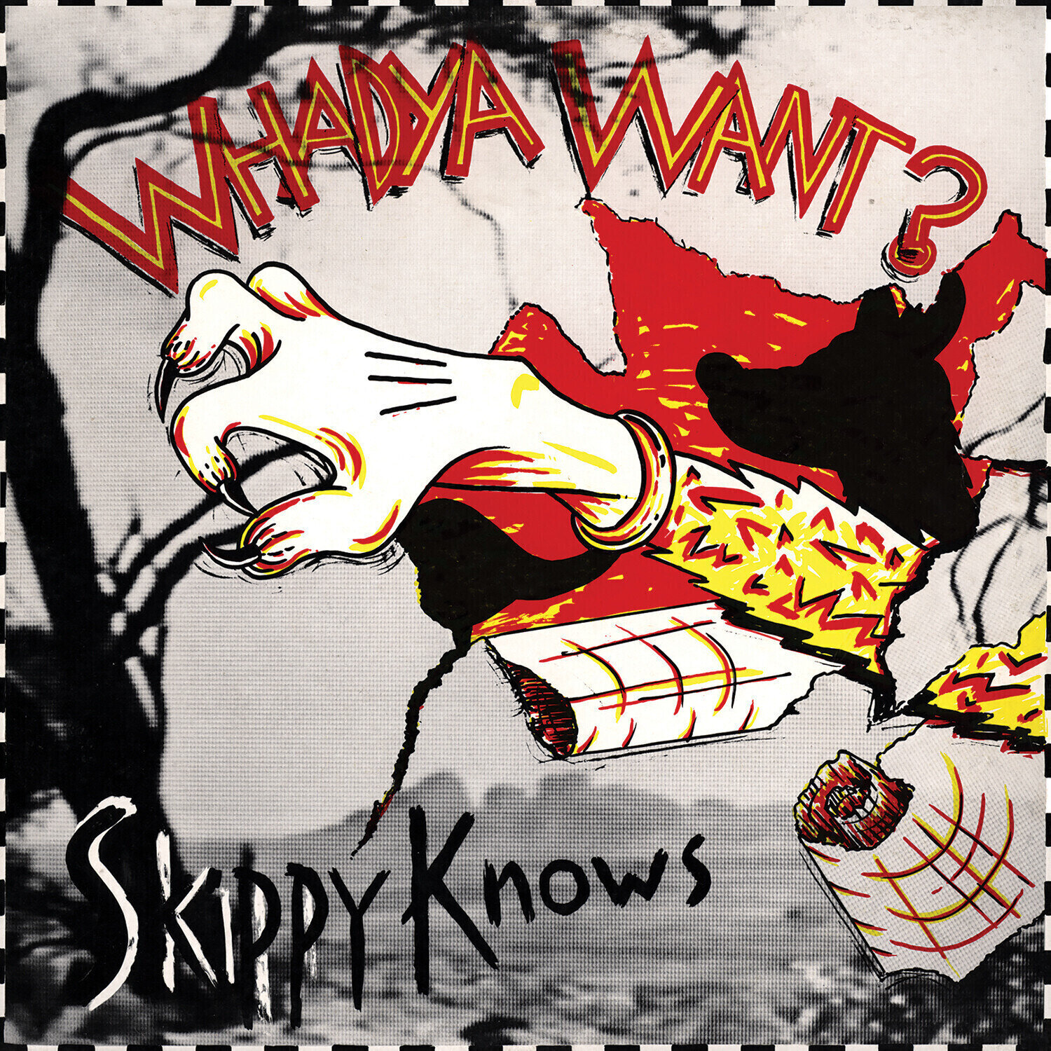 Vinylskiva Whadya Want? - Skippy Knows (Reissue) (White On Red Coloured) (LP)
