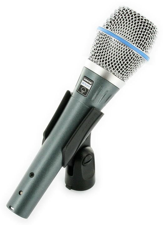 Microphone de chant à condensateur Shure BETA 87A Microphone de chant à condensateur
