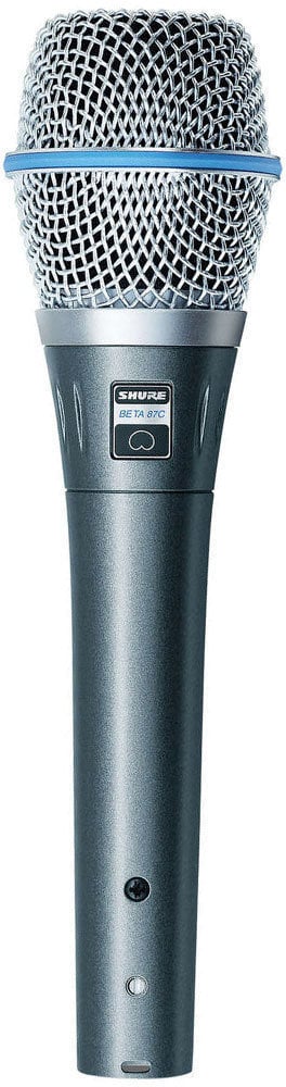 Microfone condensador para voz Shure BETA 87C Microfone condensador para voz
