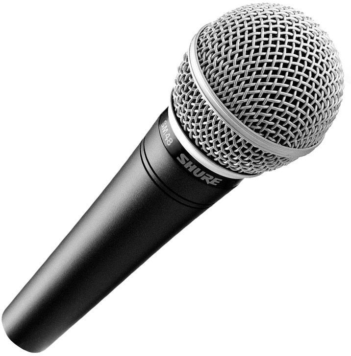 Microphone de chant dynamique Shure SM48-LC Microphone de chant dynamique