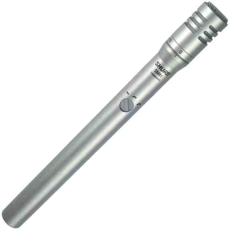 Microphone à condensateur pour instruments Shure SM81-LC Microphone à condensateur pour instruments