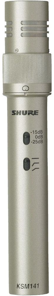 Studie kondensator mikrofon Shure KSM141SL