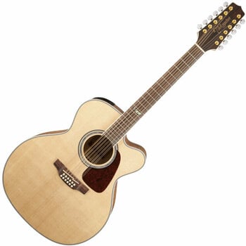 12-string Acoustic-electric Guitar Takamine GJ72CE-12 Natural - 1