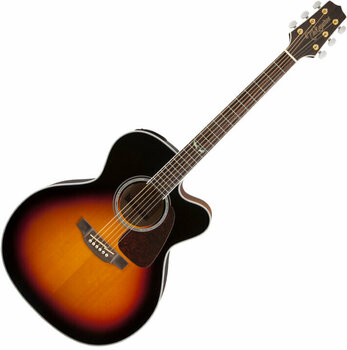 electro-acoustic guitar Takamine GJ72CE Brown Sunburst - 1