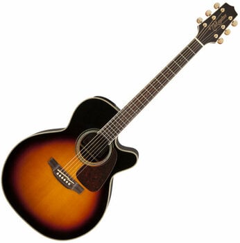 Електро-акустична китара Джъмбо Takamine GN71CE Brown Sunburst - 1