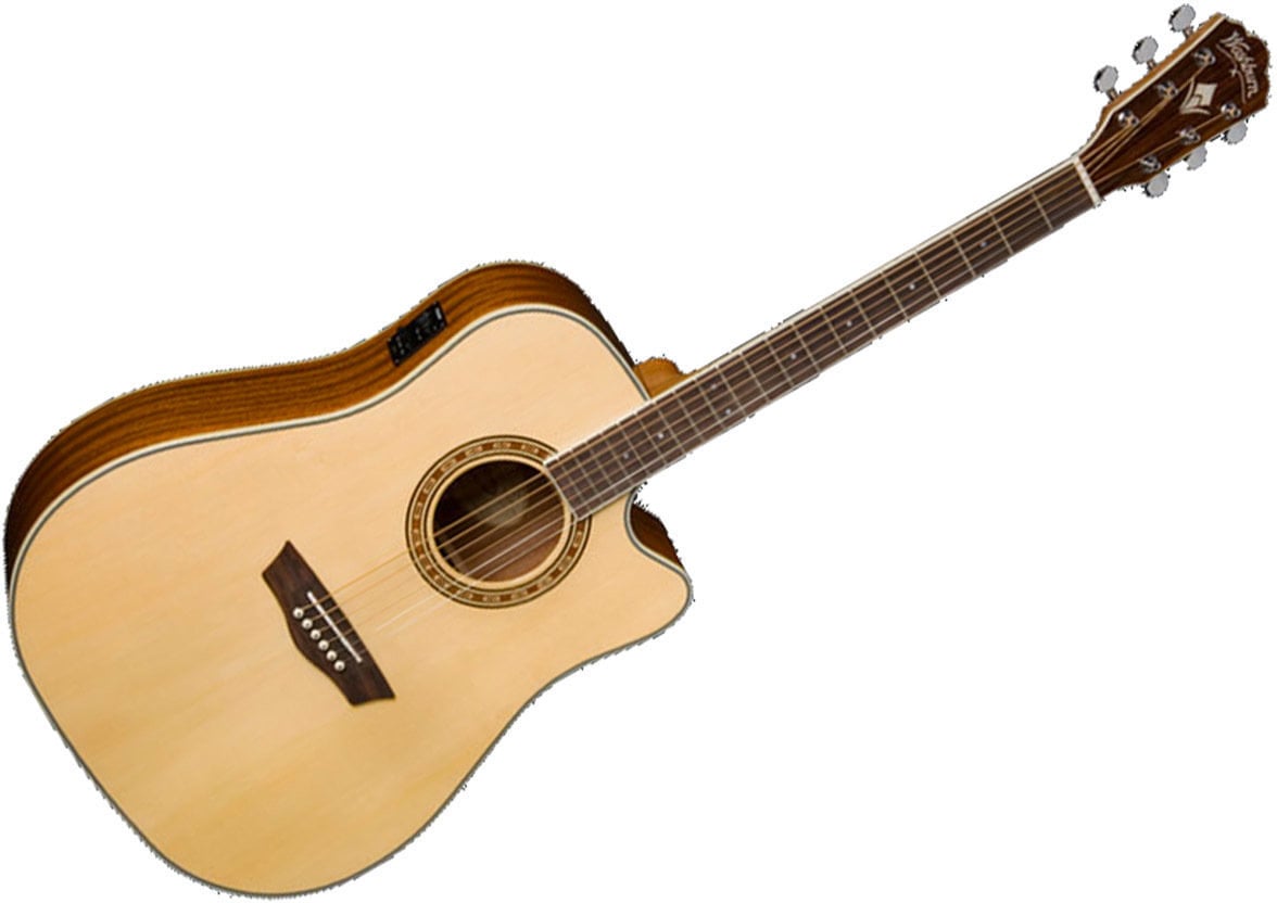 electro-acoustic guitar Washburn WD10SCE