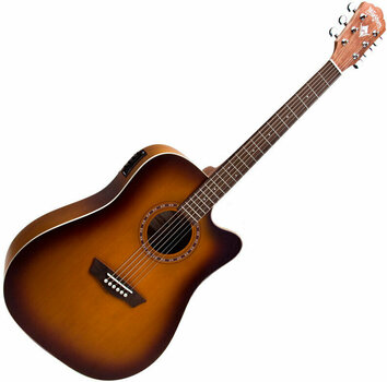 Akoestische gitaar Washburn WD7SCE-ATBM - 1
