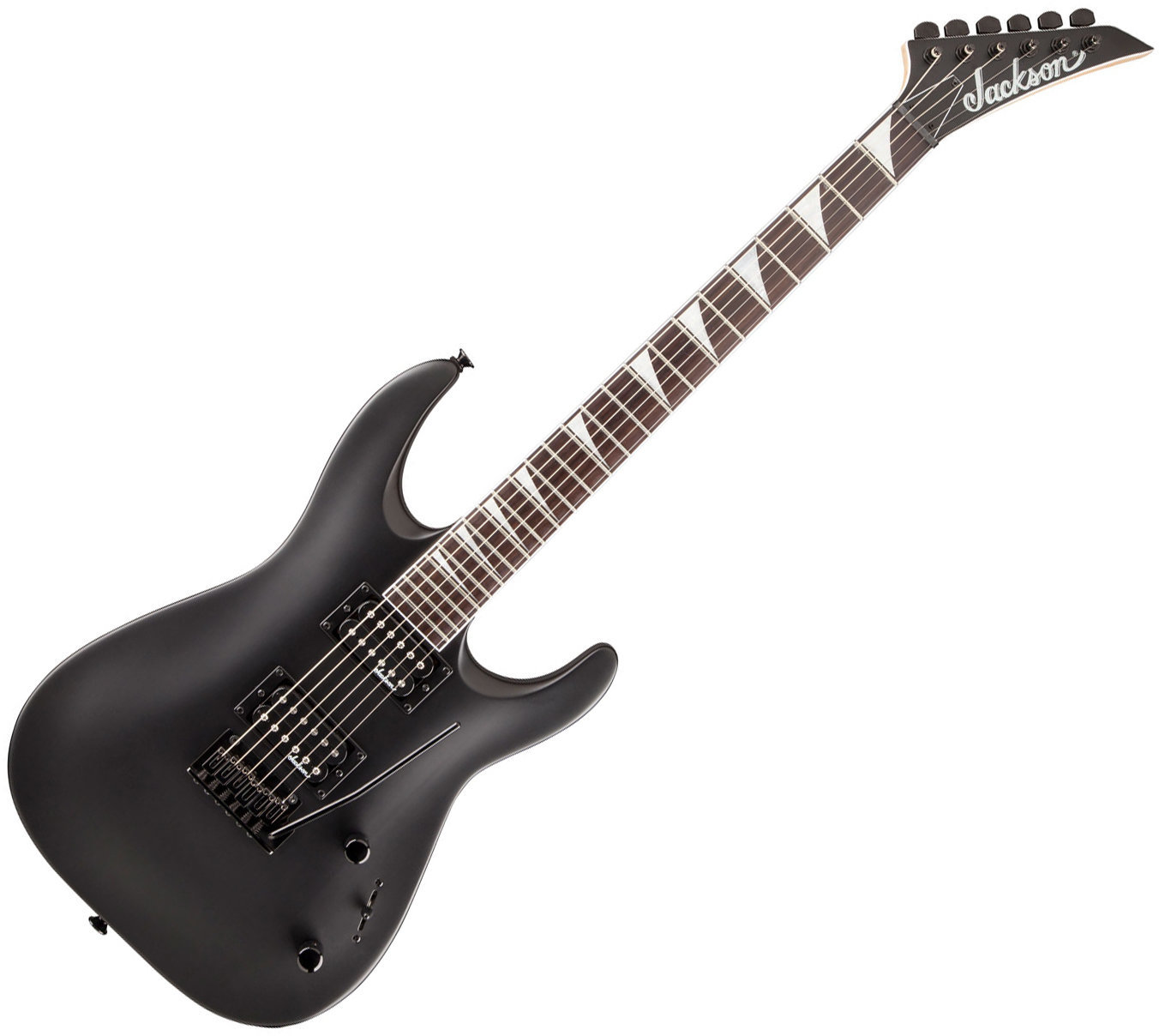 Guitare électrique Jackson JS22 Dinky Arch Top Satin Black