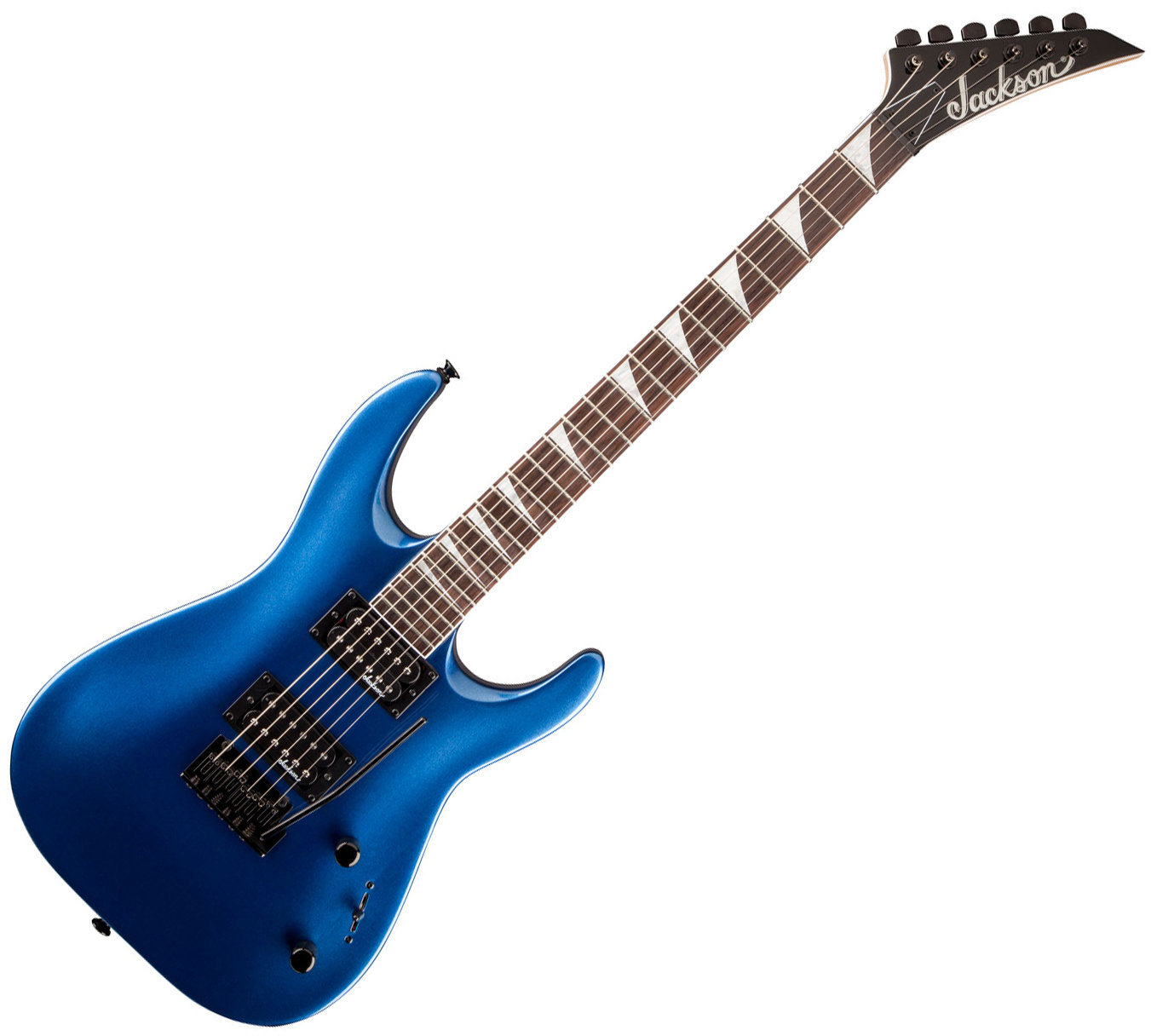 Guitare électrique Jackson JS22 Dinky Arch Top Metallic Blue