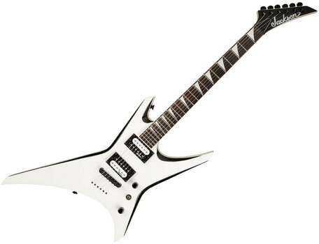 Električna gitara Jackson JS32T Warrior White with Black Bevels - 1