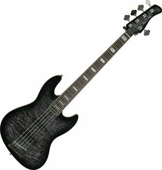 5 strunska bas kitara Sire Marcus Miller V9 Swamp Ash-5 2nd Gen Transparent Black - 1