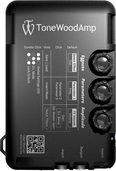 Guitar Effects Pedal ToneWoodAmp MultiFX Acoustic Preamp