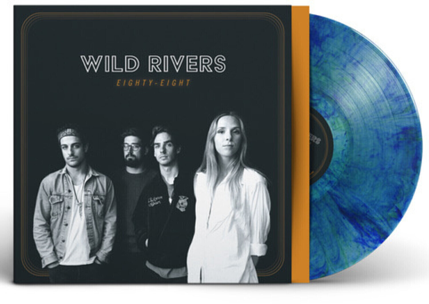 Vinyl Record Wild Rivers - Eighty-Eight (Laguna Eco Blue Coloured) (LP)