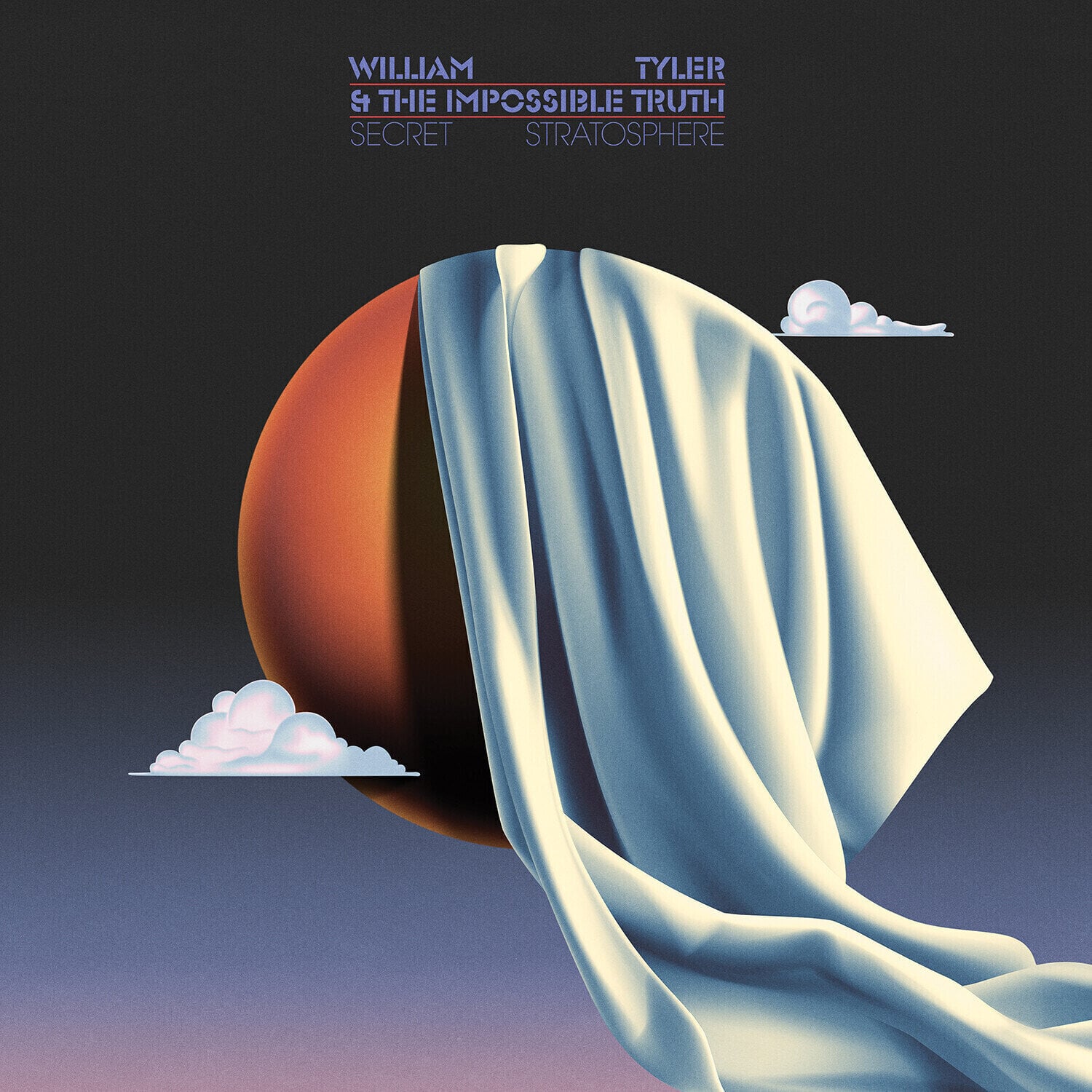 Disco in vinile William Tyler & The Impossible Truth - Secret Stratosphere (Limited Edition) (Orange Creamsicle Coloured) (2 LP)