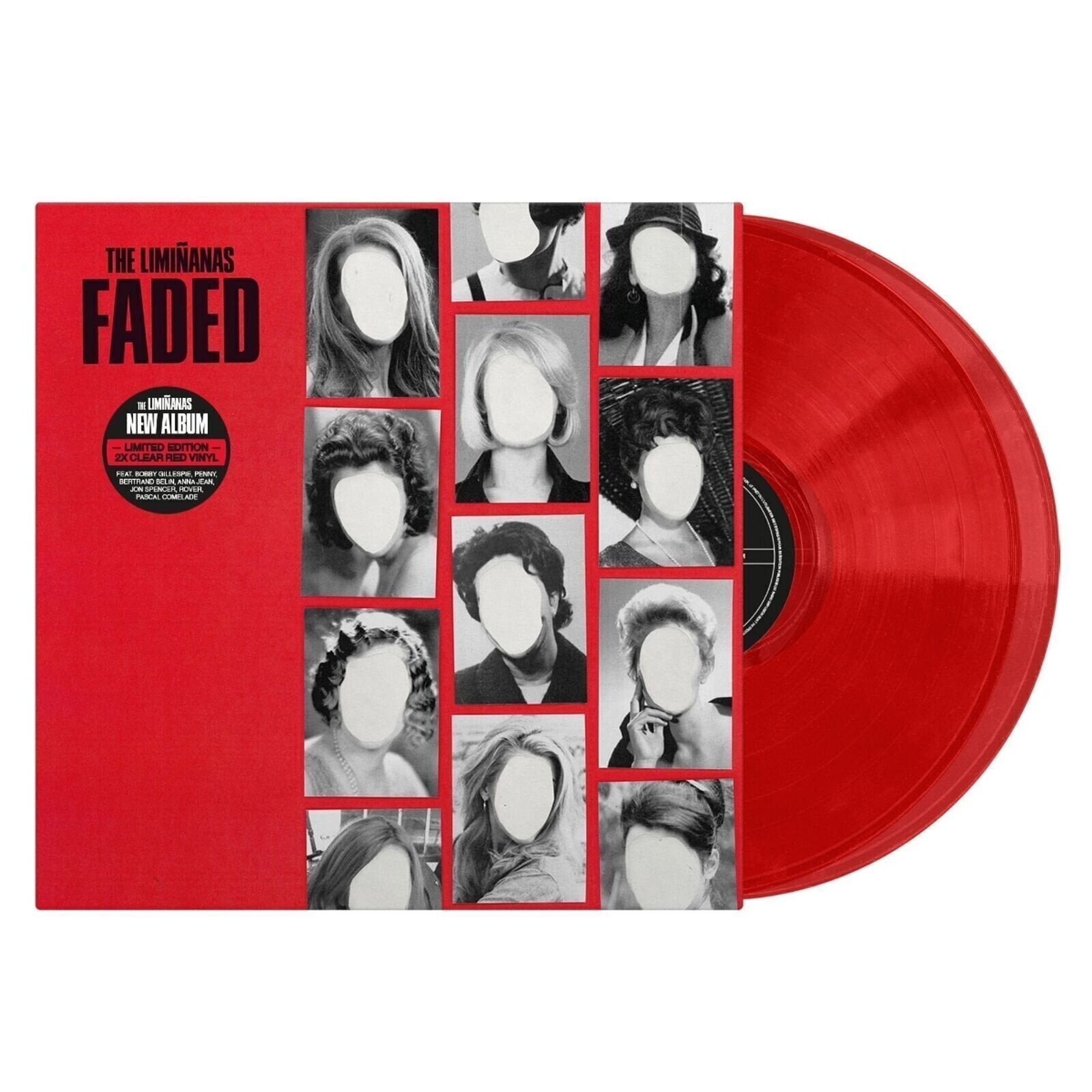 Disc de vinil The Limiñanas - Faded (Limited Edition) (Clear Red Coloured) (2 LP + 7")
