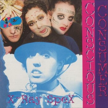 Disco de vinil X-Ray Spex - Conscious Consumer (Limited Edition) (Crystal Clear Coloured) (LP) - 1