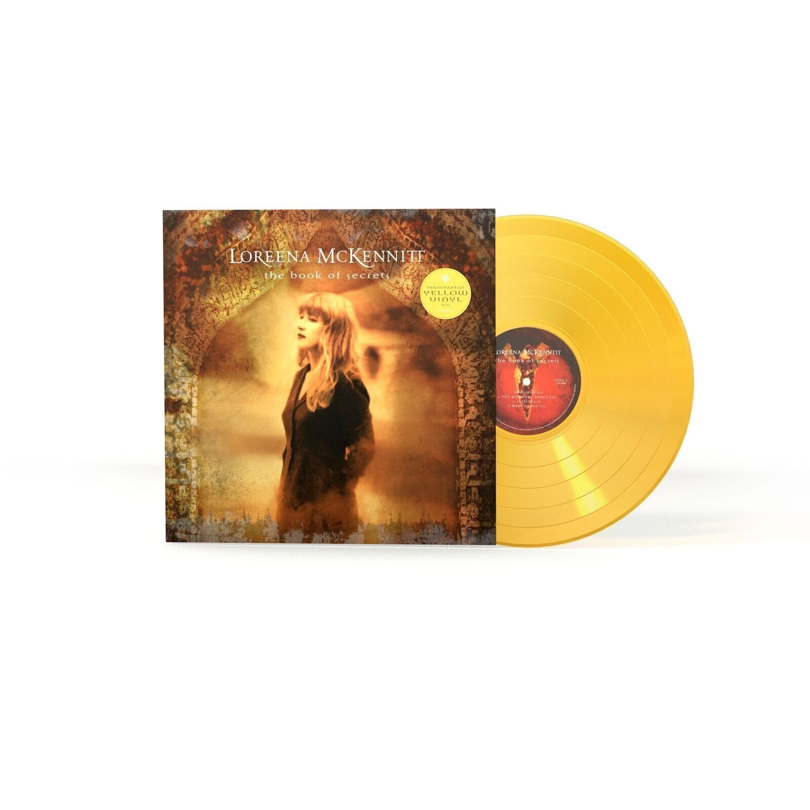 LP ploča Loreena Mckennitt - The Book Of Secrets (Reissue) (140 g) (Yellow Transparent Coloured) (LP)