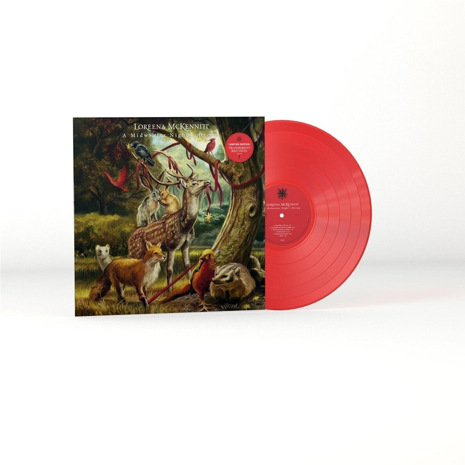 LP ploča Loreena Mckennitt - A Midwinter Night's Dream (Limited Edition) (140 g) (Transparent Red Coloured) (LP)