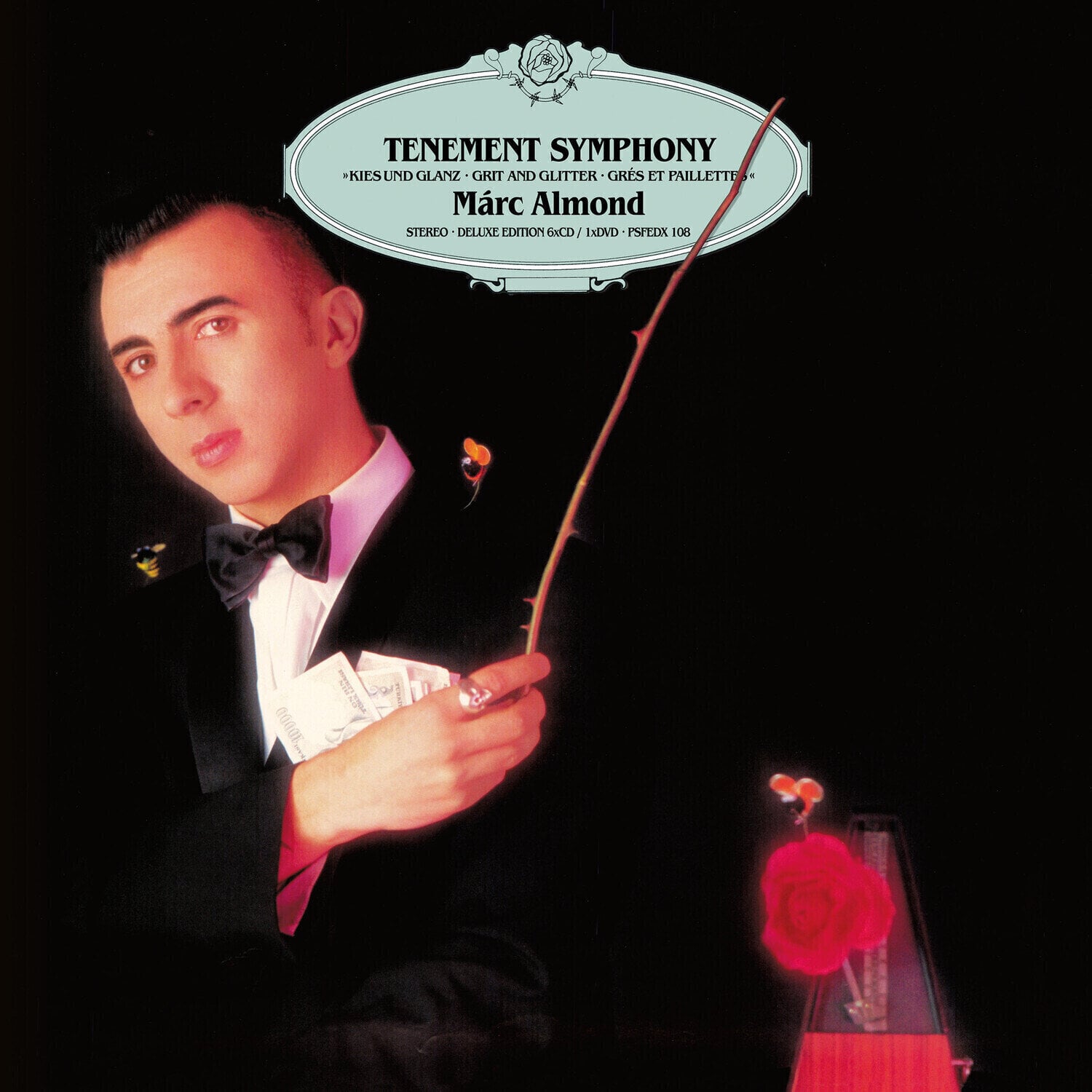 LP plošča Marc Almond - Tenement Symphony (Reissue) (Translucent Blue Coloured) (2 LP)