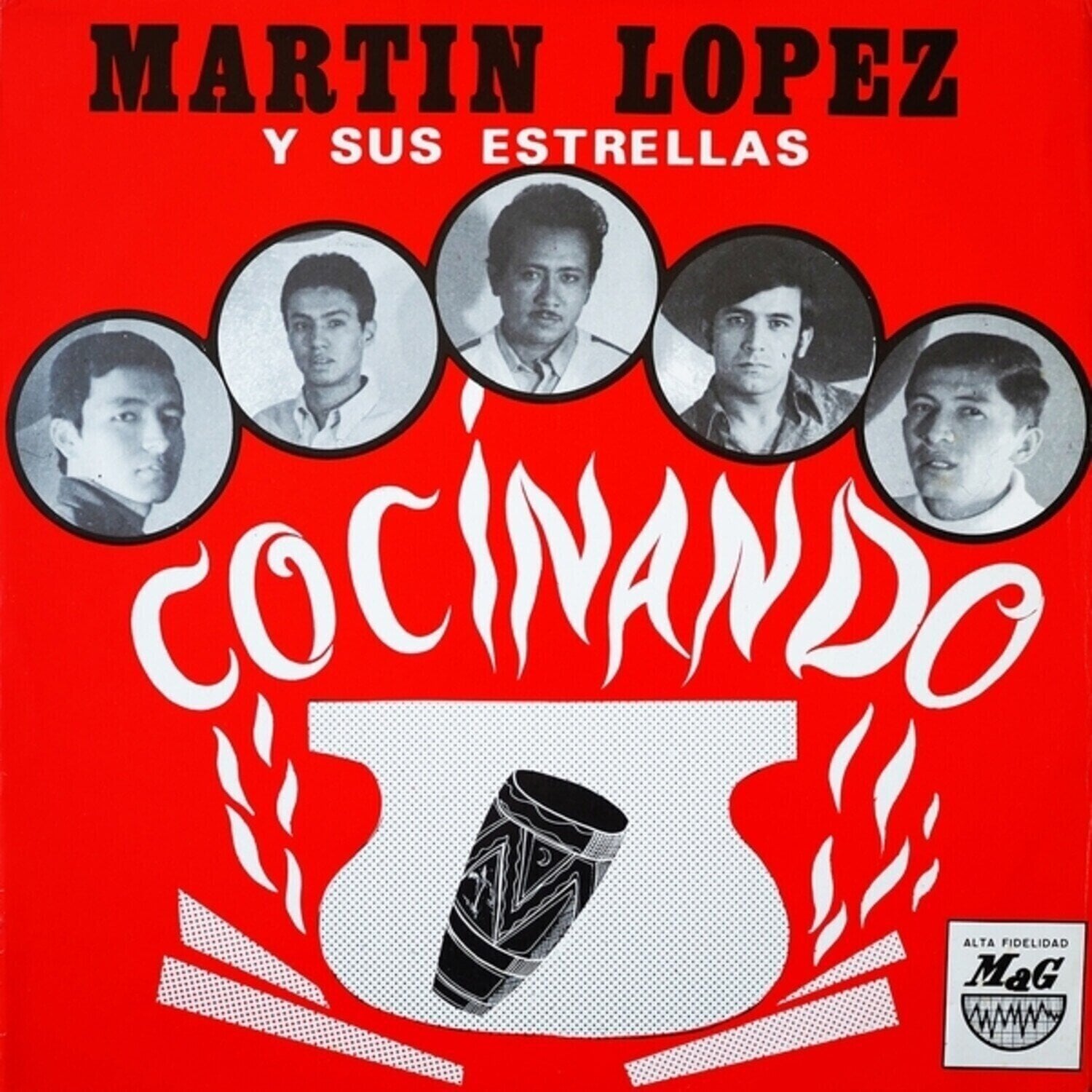 Disco de vinil Martín López Y Sus Estrellas - Cocinando (Reissue) (LP)