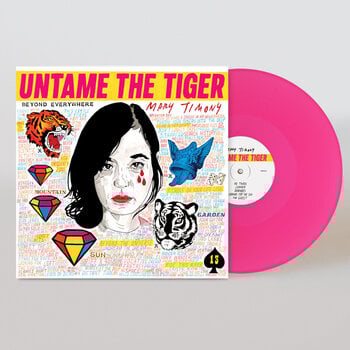 Disc de vinil Mary Timony - Untame The Tiger (Limited Edition) (Neon / Pink Coloured) (LP) - 1