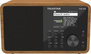 Digitalradio DAB+ TELESTAR TOP200 Wood Digitalradio DAB+