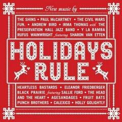 LP ploča Various Artists - Holidays Rule (Reissue) (Limited Edition) (Transparent Red Coloured) (2 LP)