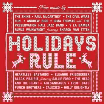 LP ploča Various Artists - Holidays Rule (Reissue) (Limited Edition) (Transparent Red Coloured) (2 LP) - 1