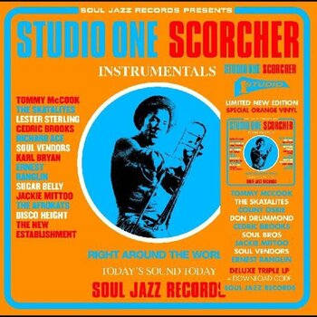 LP Various Artists - Studio One Scorcher (Instrumentals) (Limited Edition) (Transparent Orange Coloured) (3 LP) - 1