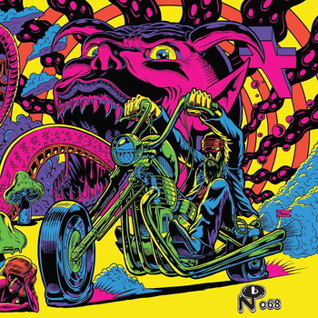 LP ploča Various Artists - Warfaring Strangers: Acid Nightmares (Limited Edition) (Neon Blotter Swirl Coloured) (2 LP) - 1