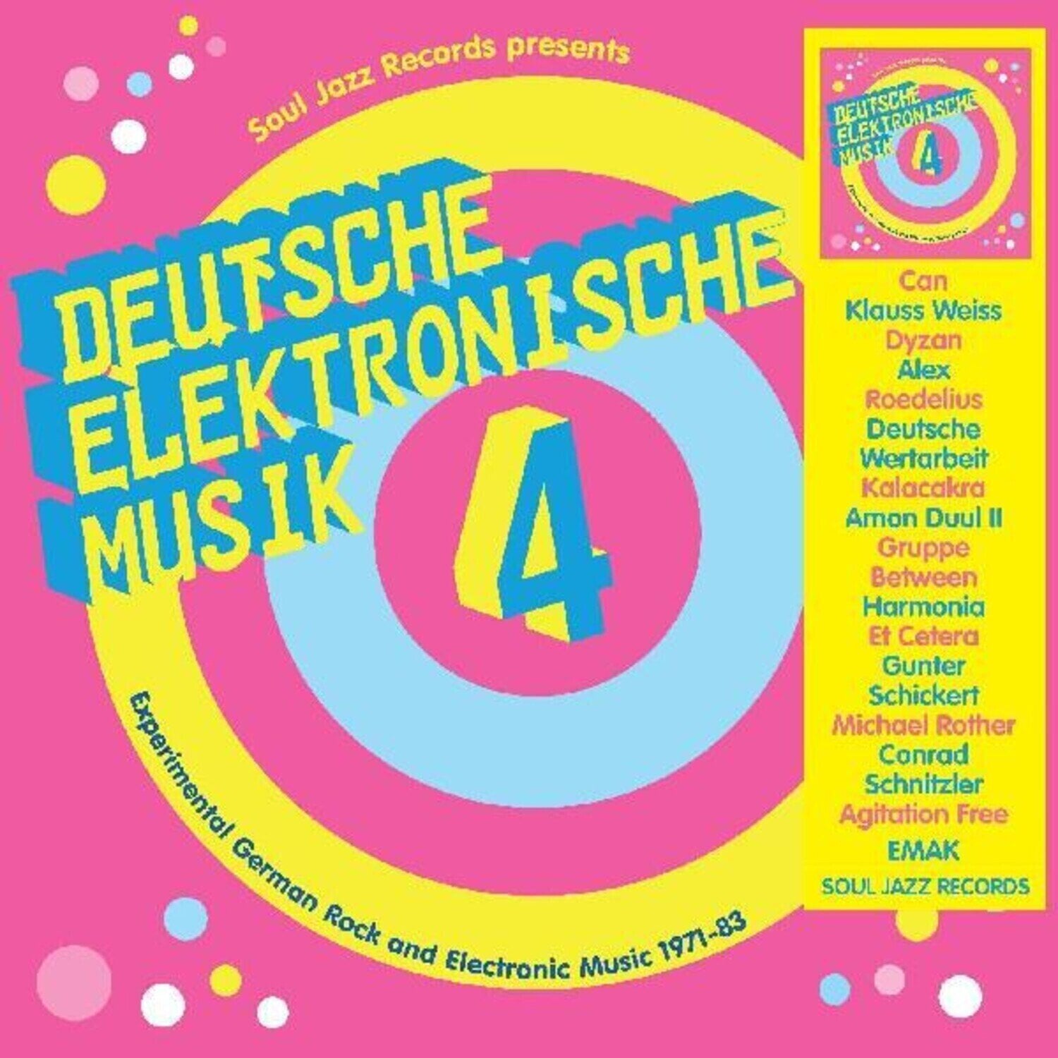 LP deska Various Artists - Deutsche Elektronische Musik 4 (Experimental German Rock And Electronic Music 1971-83) (3 LP)