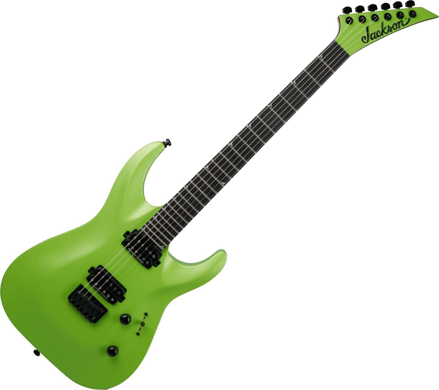 Elektrische gitaar Jackson Pro Plus Series Soloist SLA2 HT EB Toxic Apple Elektrische gitaar